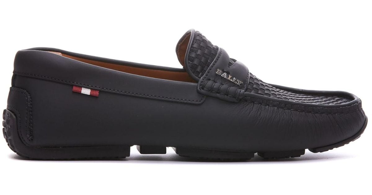 Bally Flat Shoes in Black for Men | Lyst