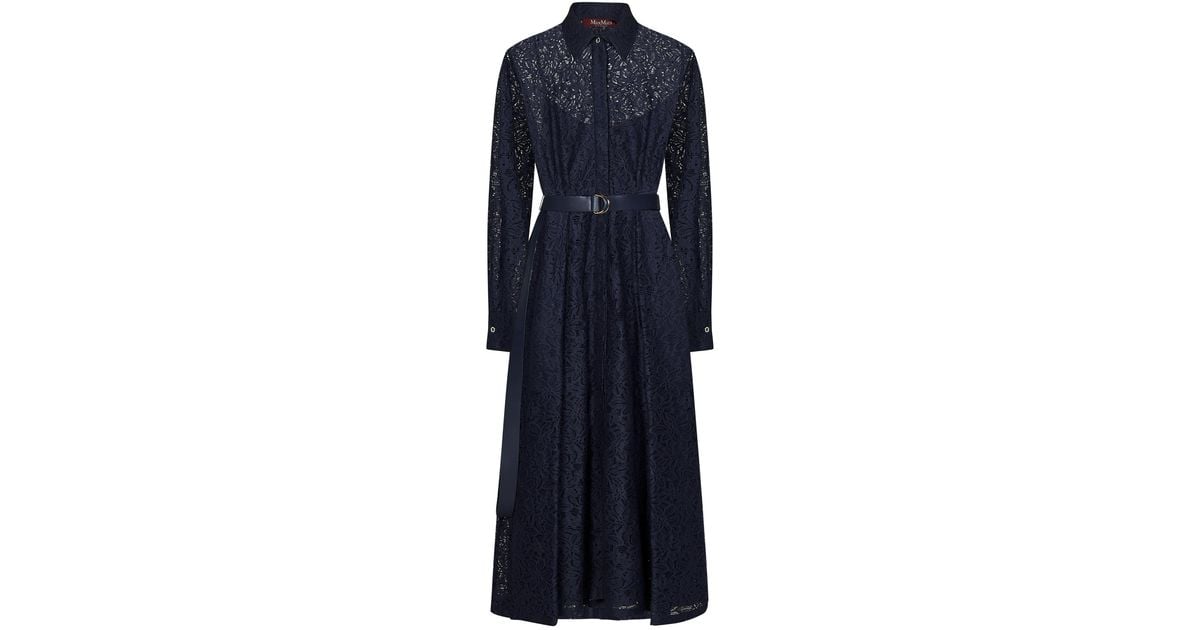 【送料&関税込】Max Mara Studio Dresses Clear Blue max-mara-studio-Blue-Agadir-
