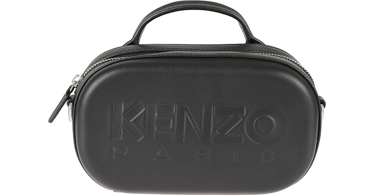 KENZO Kase Crossbody Bag in Black | Lyst