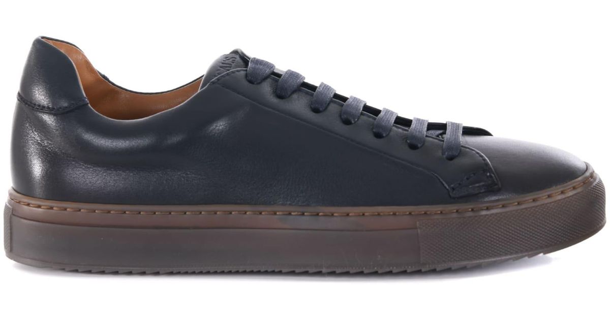 Doucal's Doucals Sneakers In Leather in Blue for Men | Lyst UK
