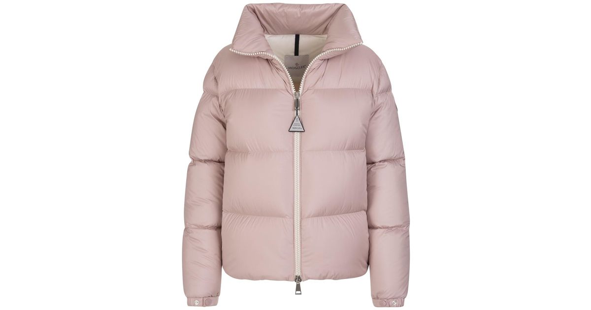 Moncler Synthetic Light Pink Anterne Down Jacket Lyst