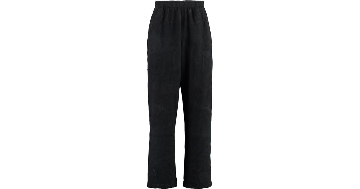 balenciaga nylon track pants