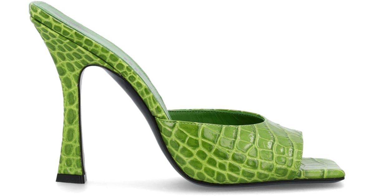 the attico devon mule green