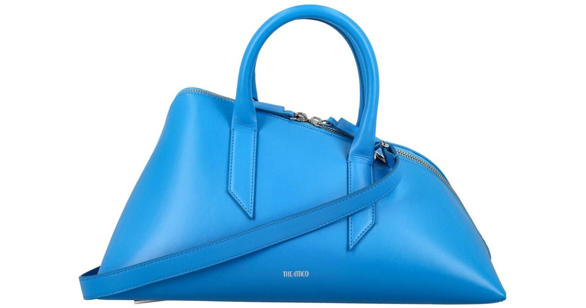 The Attico 24h Top Handle Bag in Blue | Lyst