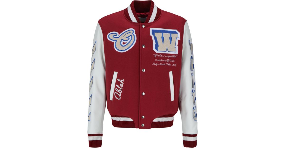 Supreme college jacket cheap