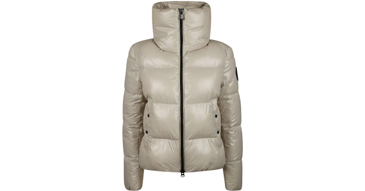 Save the duck synthetic isla puffer jacket in natural lyst