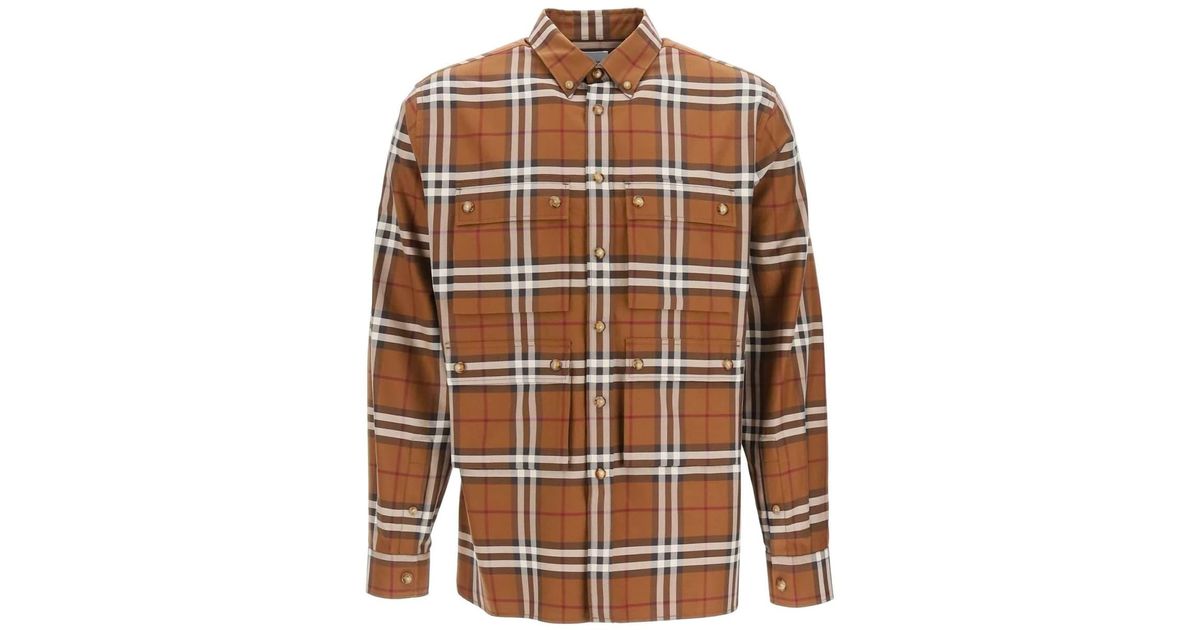 Burberry casual shirt sales