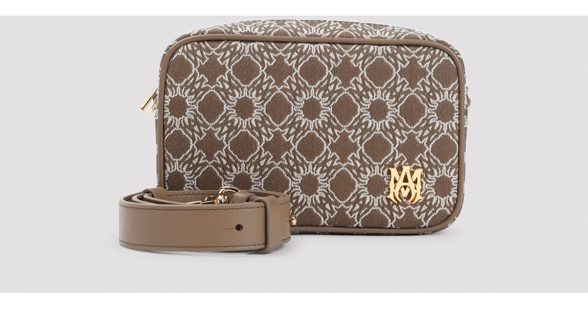 Amiri Ma Quad Camera Case Handbag in Brown for Men | Lyst