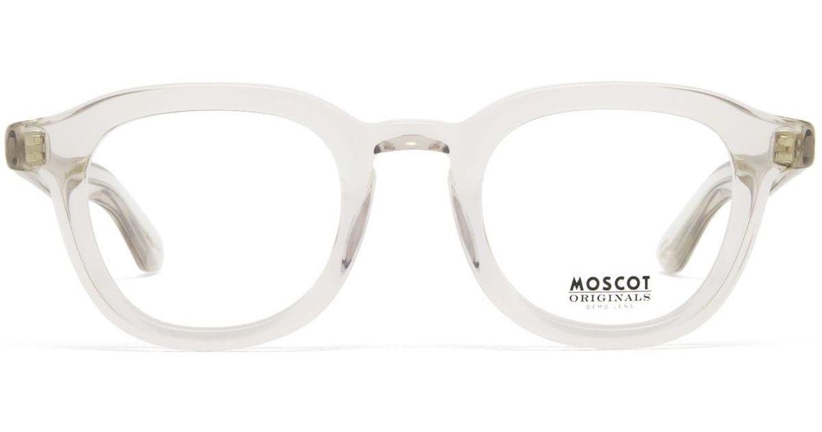 Moscot Dahven Mist Glasses in White Lyst UK