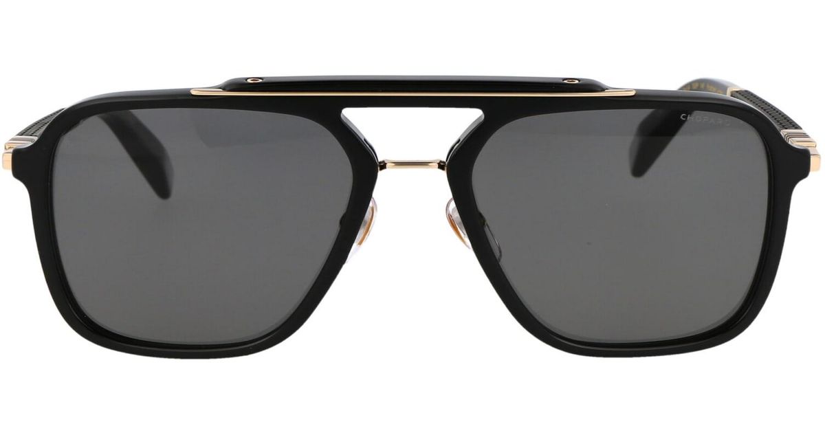 Chopard Sch291 Sunglasses in Black for Men | Lyst UK