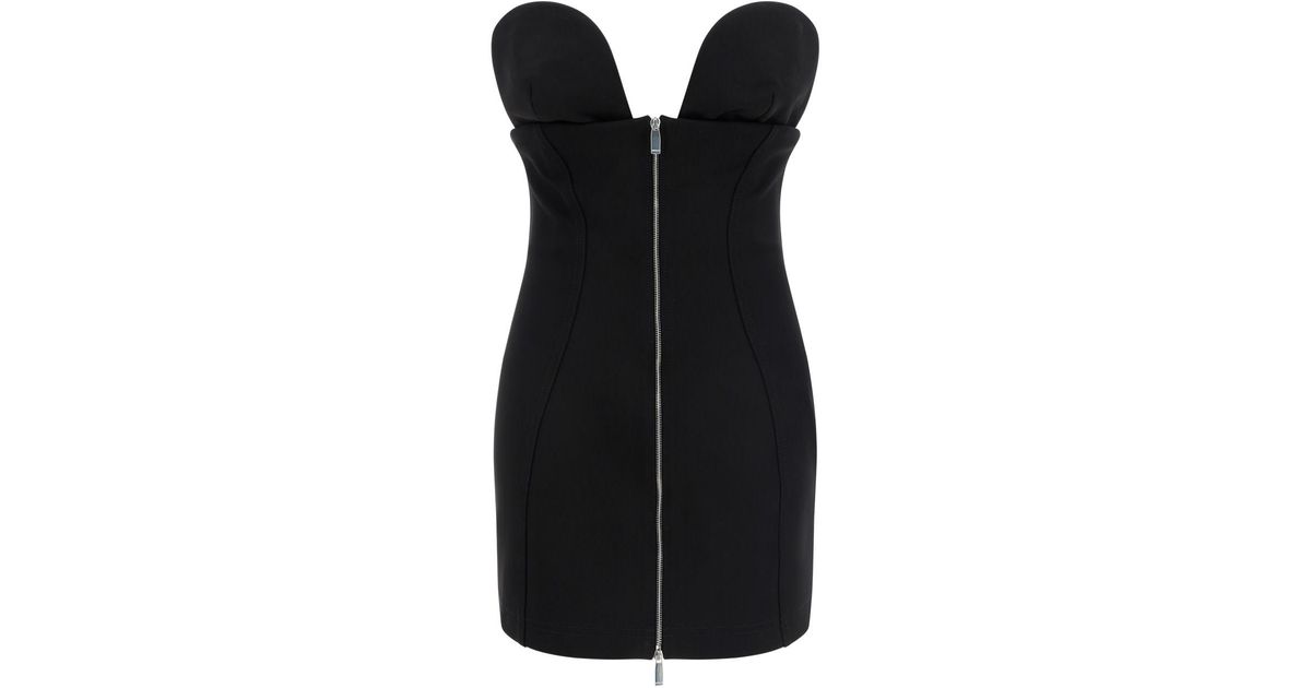 Off-White c/o Virgil Abloh Ablohland Mini Dress in Black | Lyst UK
