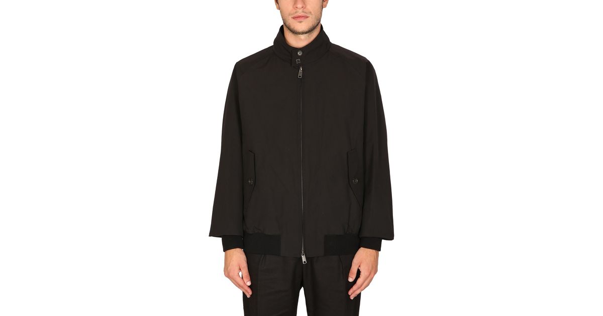 for Men Black Save 23% Baracuta Synthetic Technical Fabric Jacket in Nero Mens Jackets Baracuta Jackets 