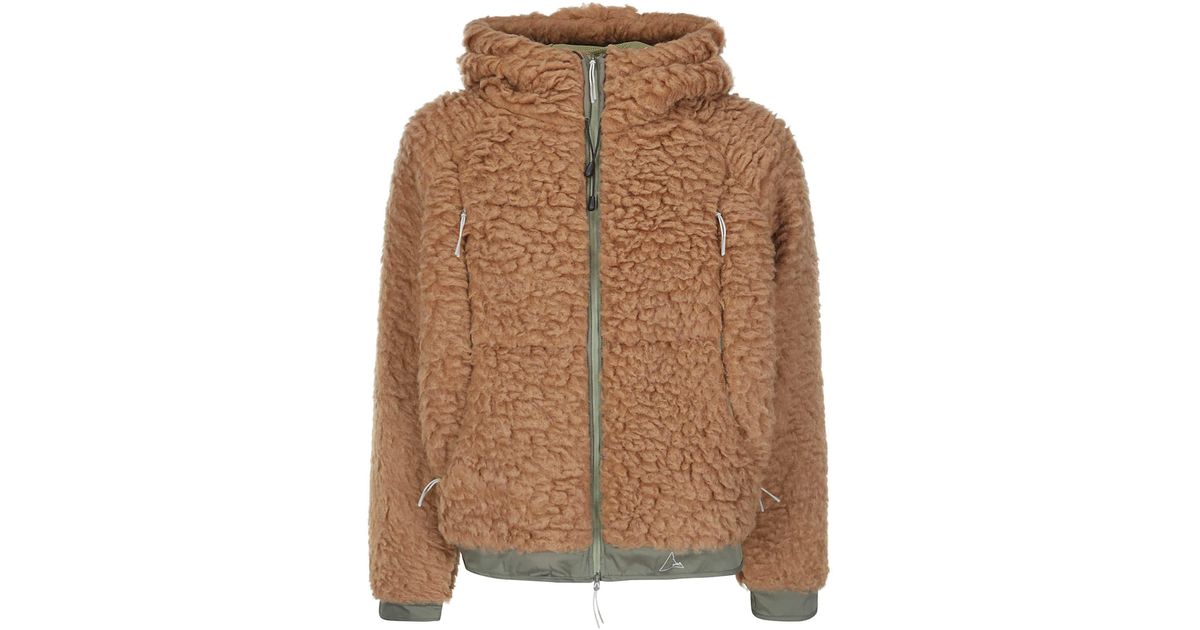 Roa Heavy Furry Jacket in Brown for Men | Lyst