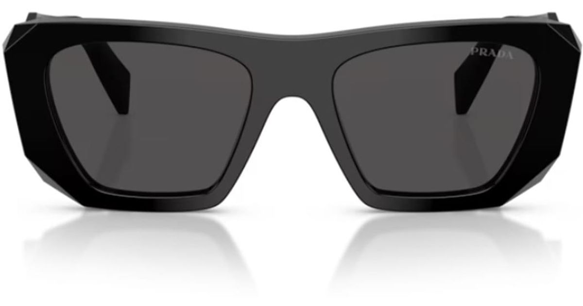 Prada Pr B18s Symbole Oversized Geometric Sunglasses - NWT Prada PR B18S 16K08Z Sunglasses - Pretavoir main image 2