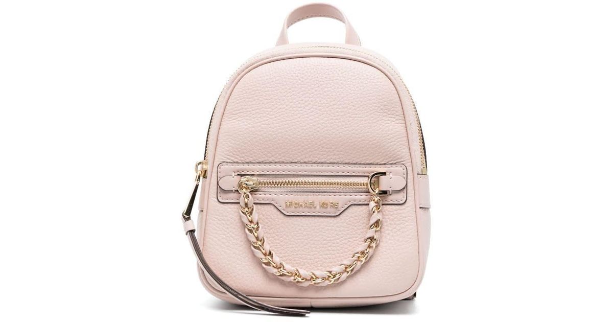 Michael kors 2024 beige backpack
