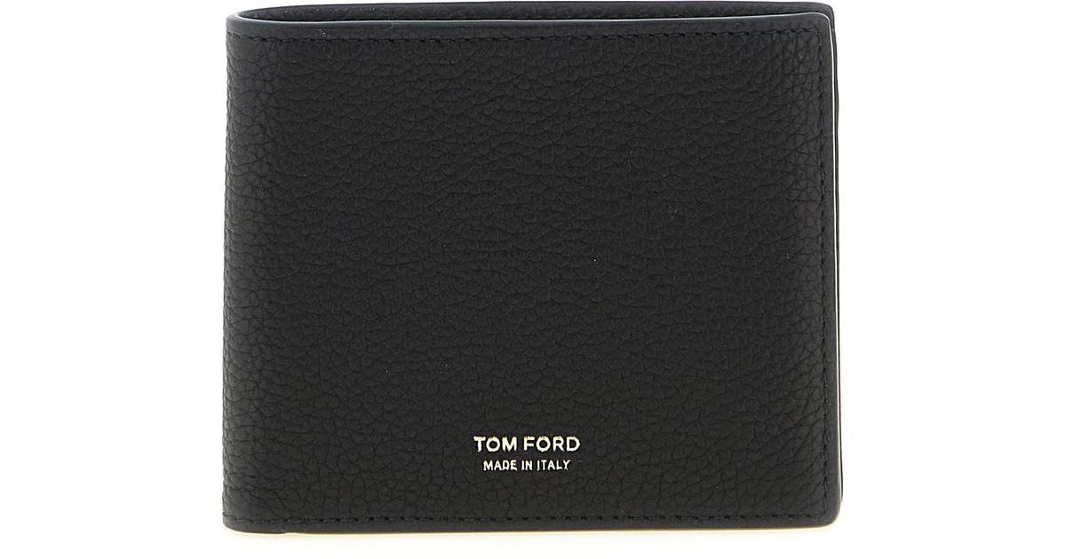 Wallet Ford Tom Ford Logo Wallet Wallets And Card Holders in Black for Men | Lyst UK