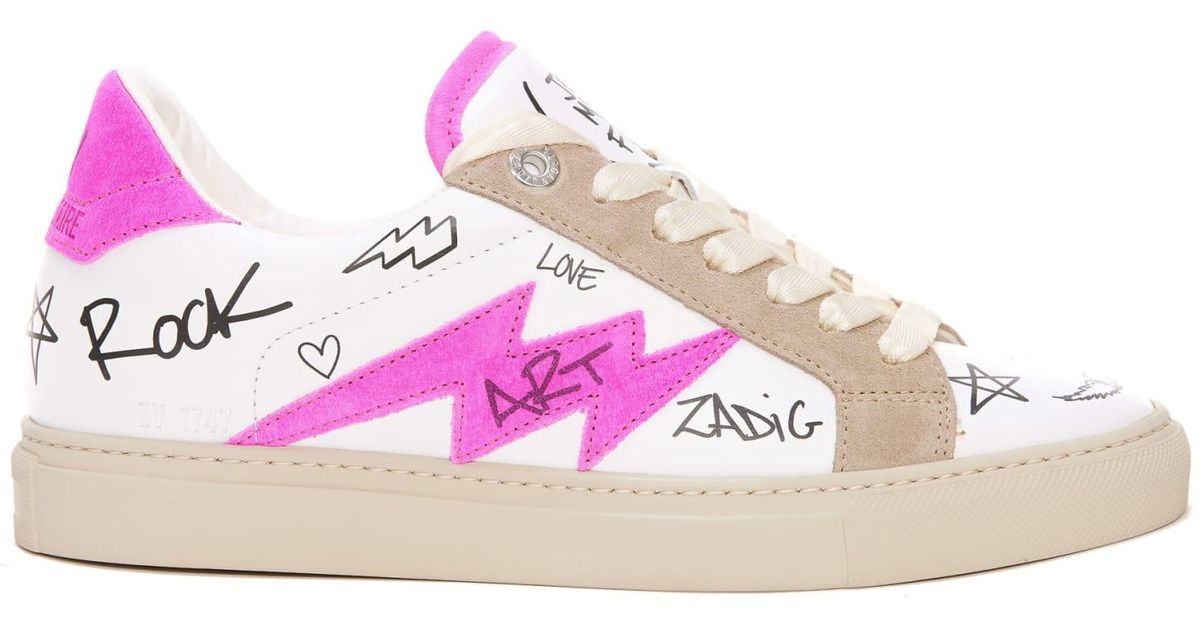 Zadig & Voltaire Zv 1747 Sneakers | Lyst