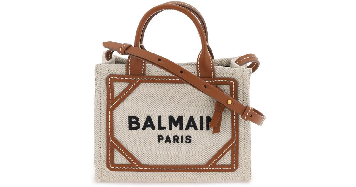 Balmain Mini Barmy Crossbody Bag Lyst