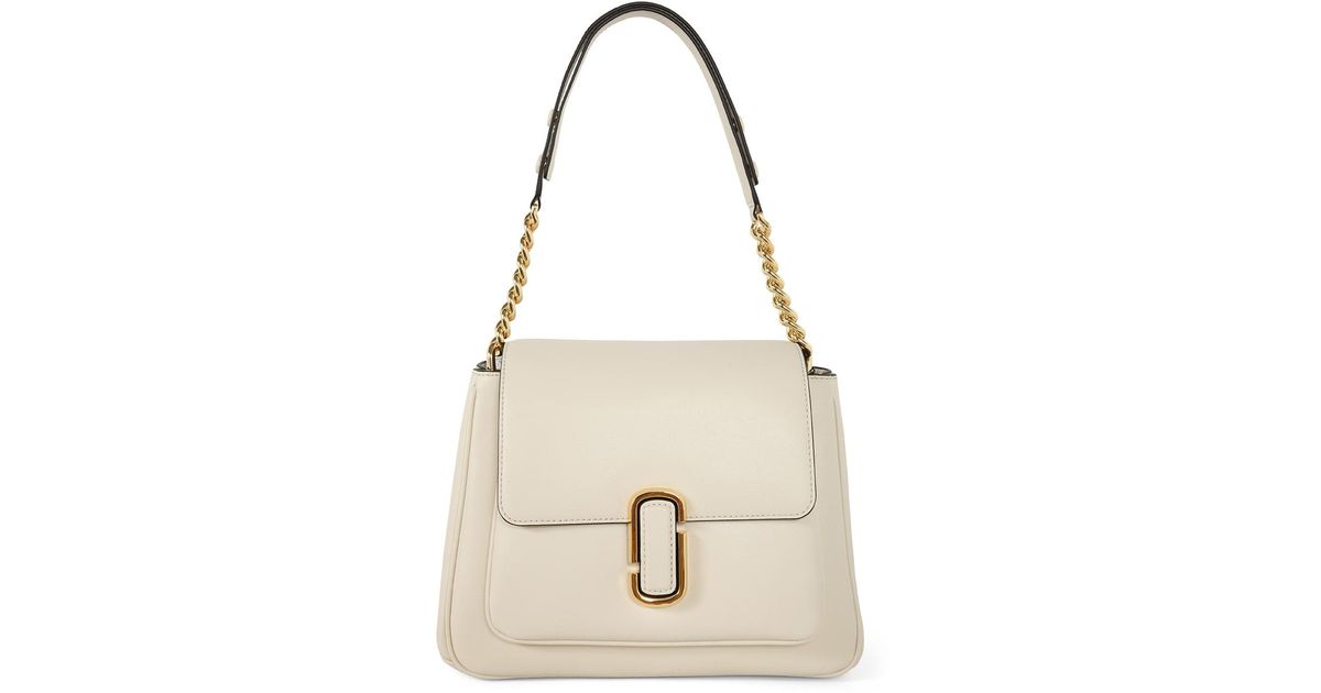 Marc Jacobs The Chain Satchel in White | Lyst