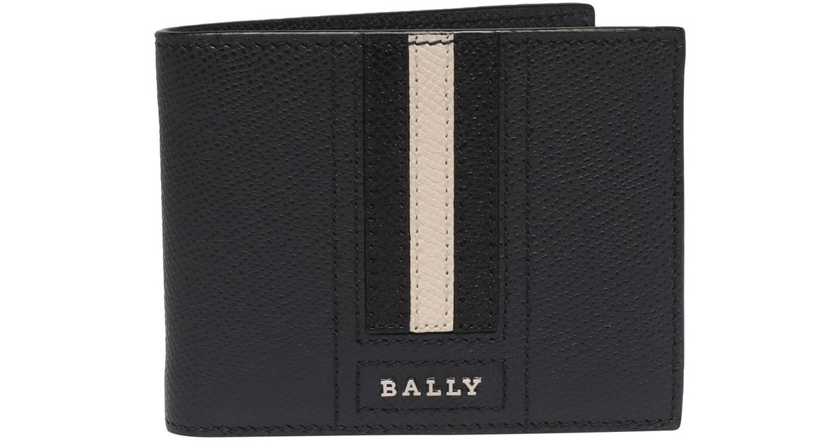 Bally Tevye Bifold Wallet in Black for Men | Lyst
