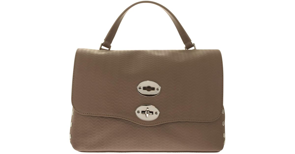 Zanellato Postina Cachemire Blandine - Handbag S in Brown | Lyst