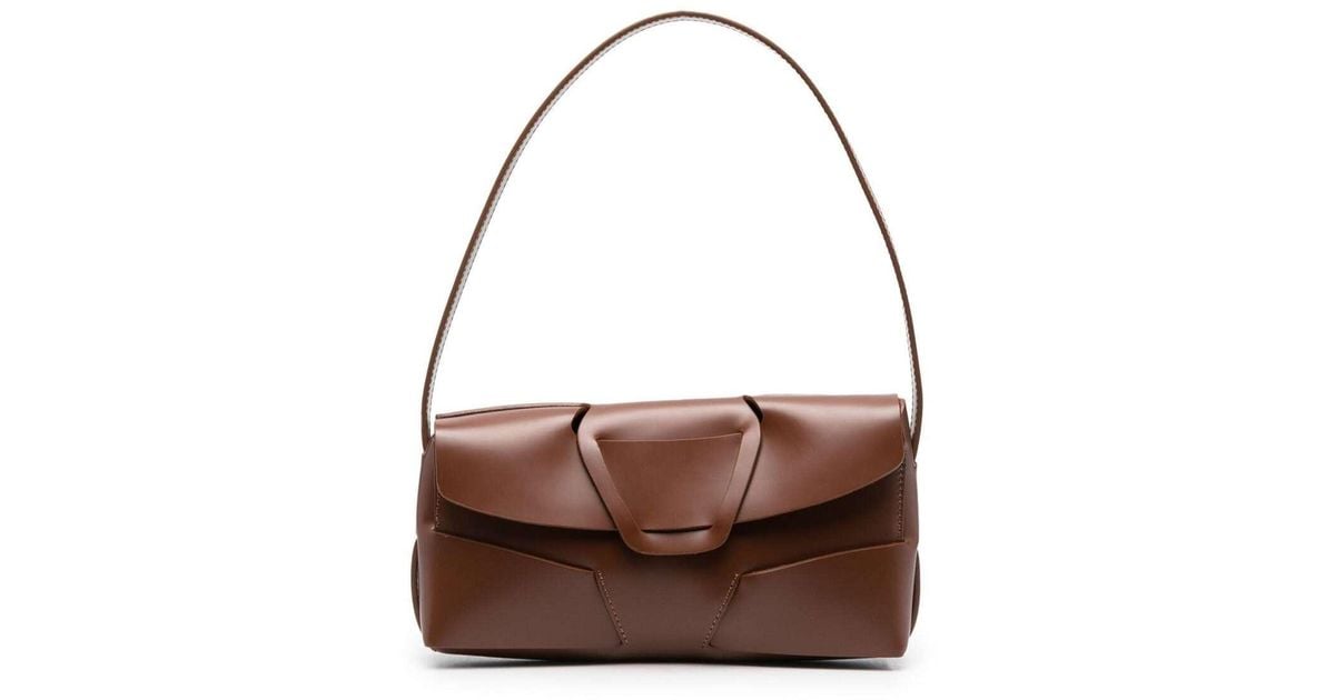 Hereu Mabra Woven Detail Shoulder Bag in Brown | Lyst