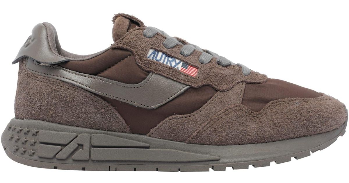 Autry Sneakers in Brown for Men | Lyst