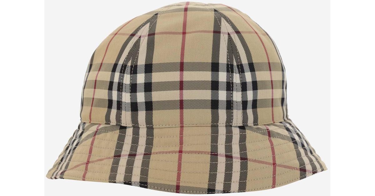 Burberry Burberry Tartan Bucket Hat - Stylemyle