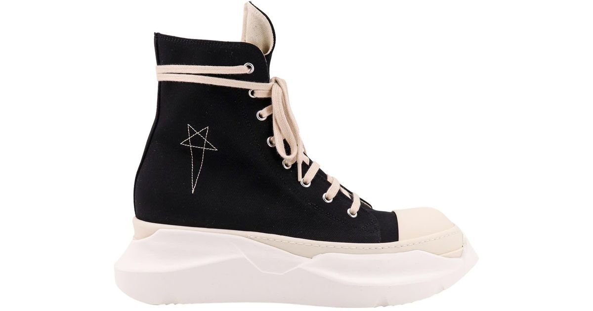 Rick Owens DRKSHDW Abstract Sneaks Sneakers in Black for Men | Lyst