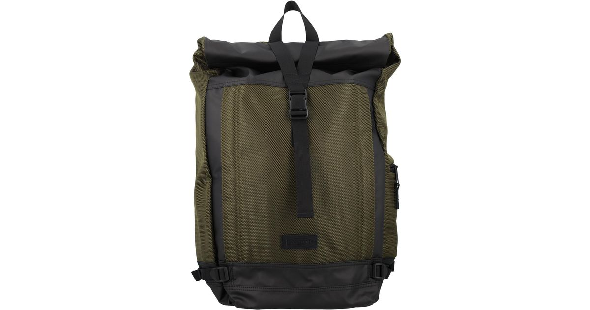 Eastpak Tecum Roll Cnnct Coat Backpack in Black | Lyst