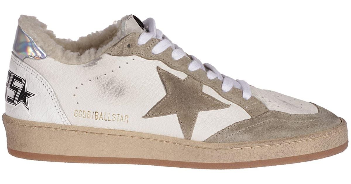 Golden Goose Ball Star Suede Toe And Star Nappa | Lyst