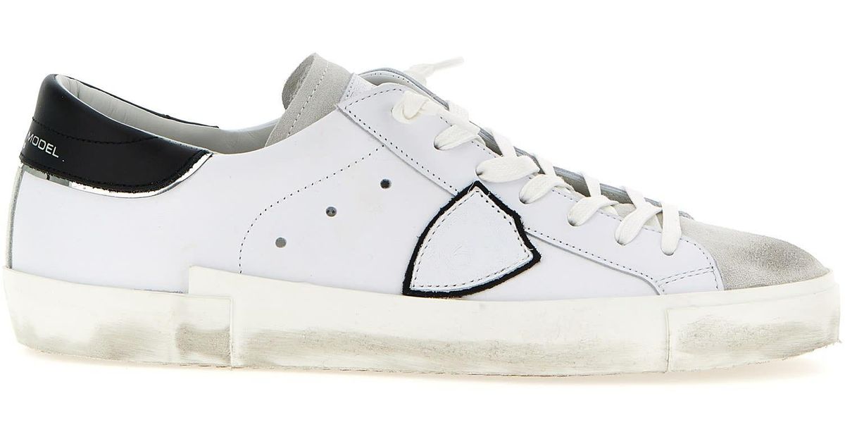 Philippe Model Prsx Sneakers in White for Men | Lyst