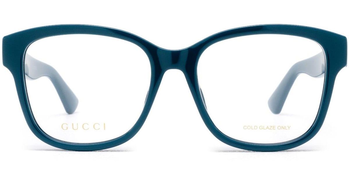 blue gucci glasses