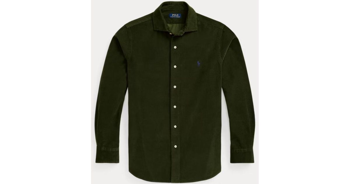 Polo Ralph Lauren Slestbbppcs Lon Sleeve Sport Shirt in Green for Men ...
