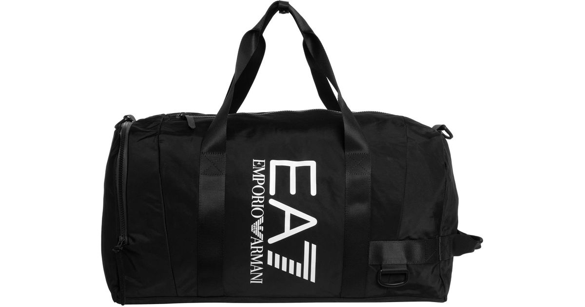 EA7 Gym Bag in Black for Men | Lyst