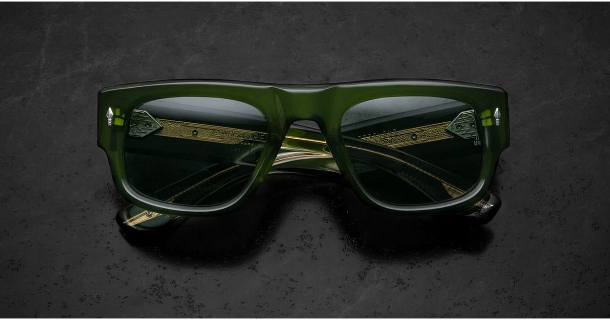 Jacques Marie Mage Last Frontier Iii Thundercloud Rover Sunglasses