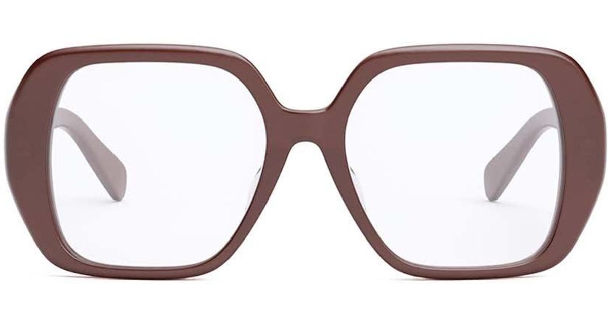 Celine Glasses in Brown Lyst