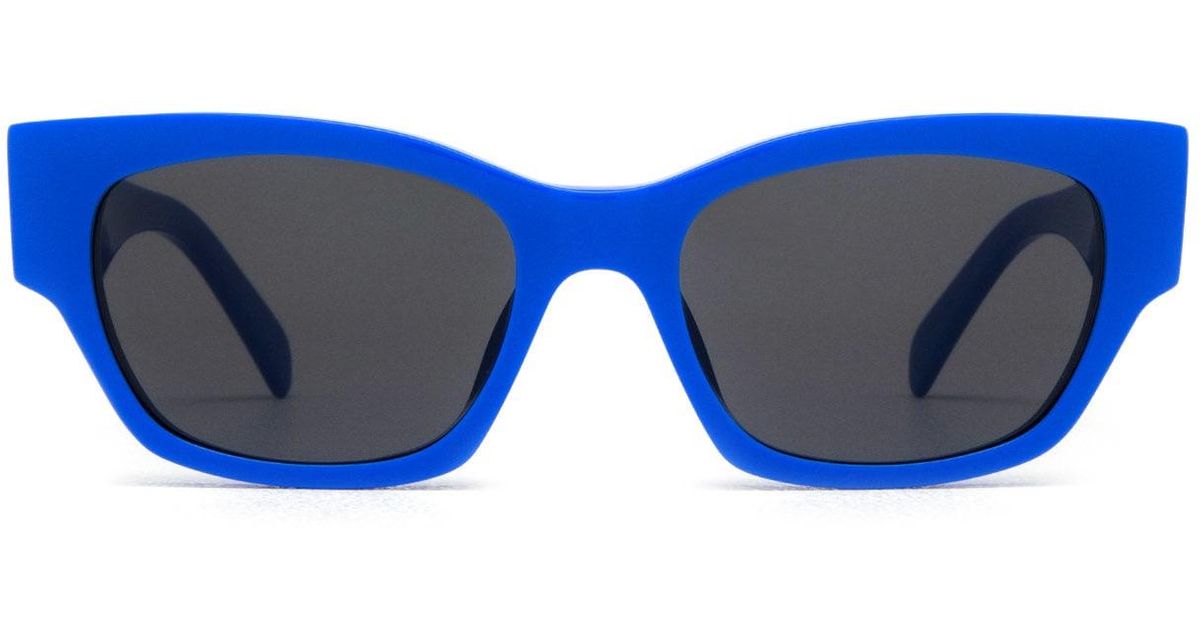 Celine Cl40197u Blue Sunglasses Lyst