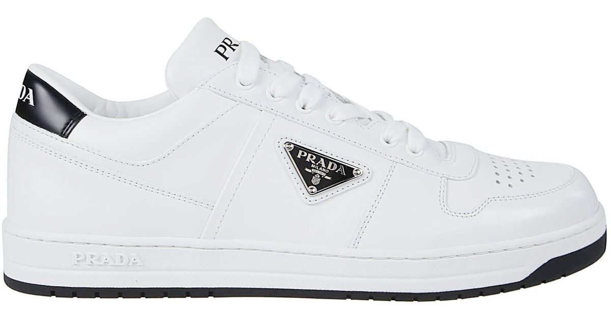 Prada Sneakers Downtown in White for Men | Lyst
