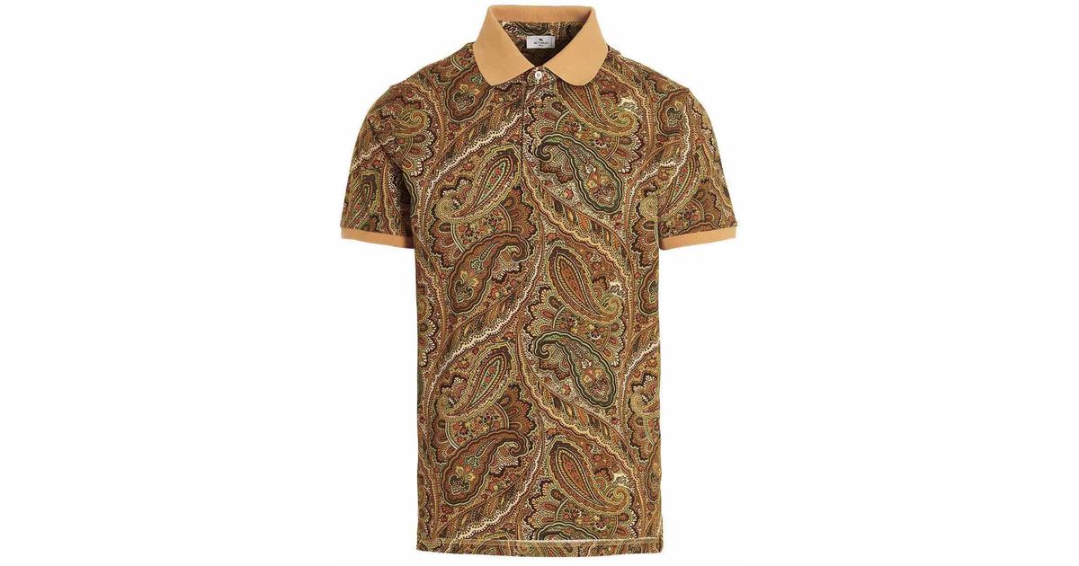 Polo shirts Etro - Paisley polo shirt - 1Y8009948750