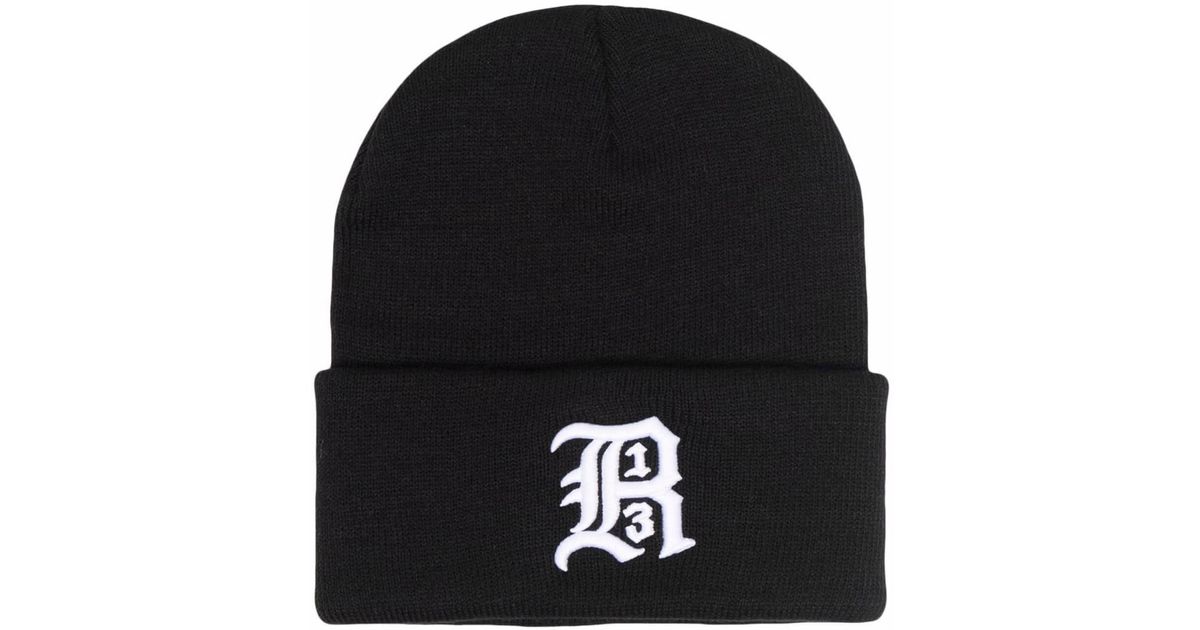 R13 Skully Logo Hat in Black Lyst