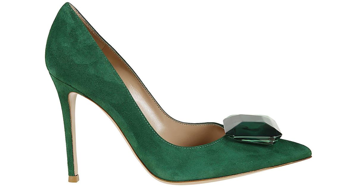 Gianvito Rossi Jaipur Pump 85 in Green Lyst