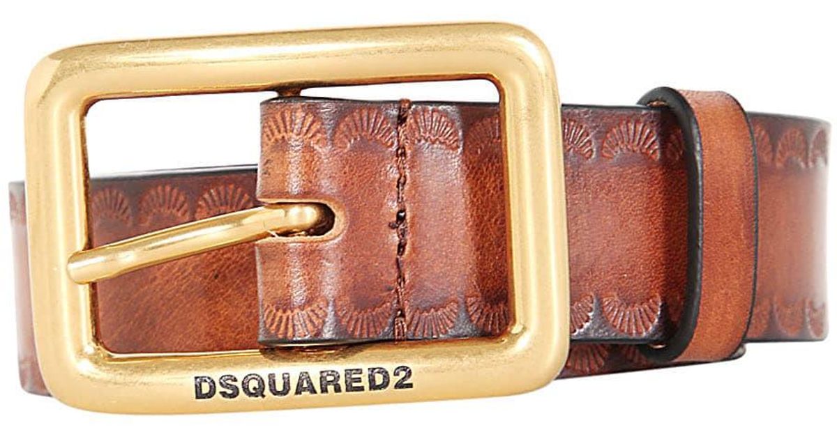 DSquared² Other Materials Belt in Brown Save 47% for Men Mens Accessories Belts Pink 
