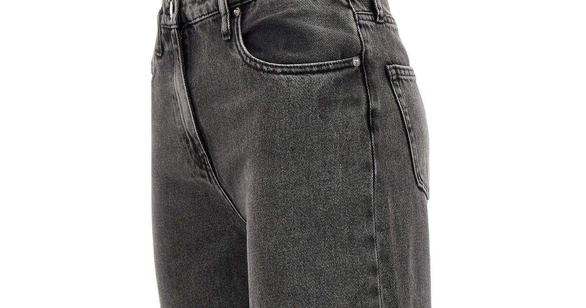 IRO Ar608 Black Stone Jeans in Gray | Lyst