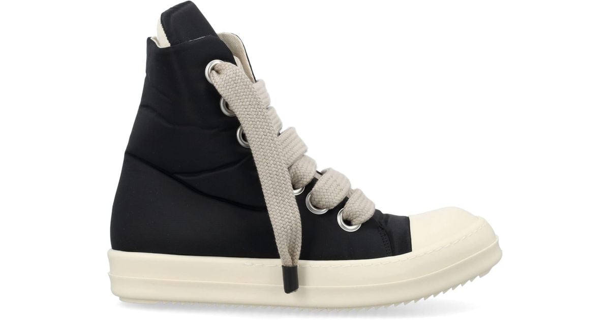 RICK OWENS JUMBO LACE PUFFER ナイロンパフ スニーカー RICK OWENS | JUMBO LACE PUFFER LOW SNEAKS