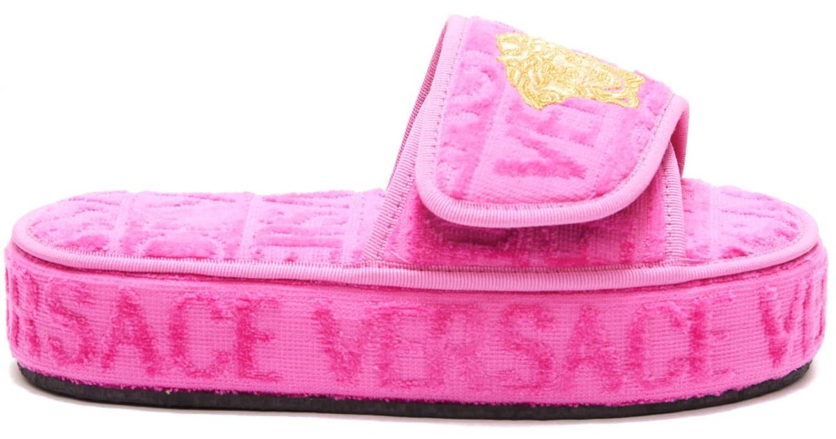 Versace Slippers in Pink Lyst UK