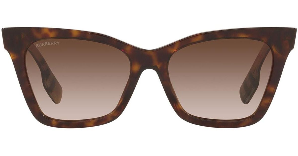 Burberry Be4346 Dark Havana Sunglasses | Lyst