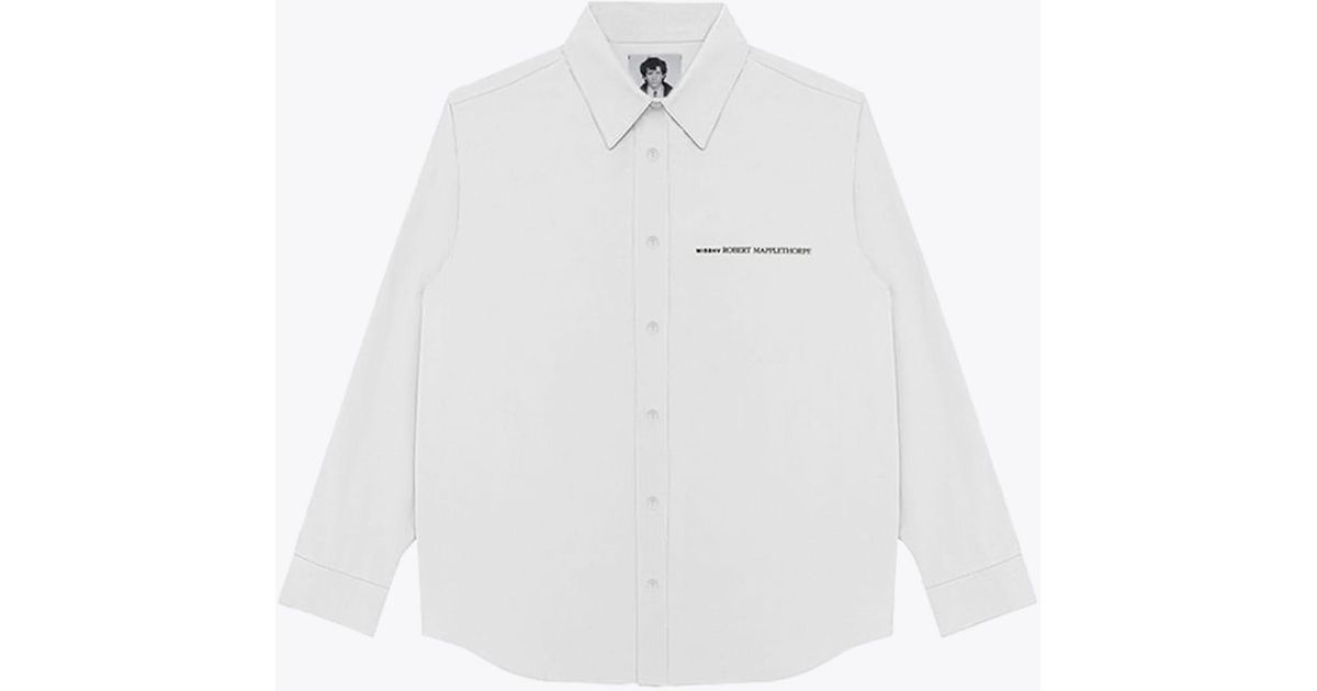 MISBHV Embrace/robert Mapplethorpe White Shirt With Robert Mapplethorpe ...