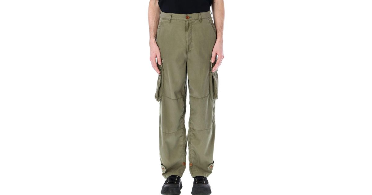 the Shepherd UNDERCOVER Khaki Cinch Tab Cargo Pants