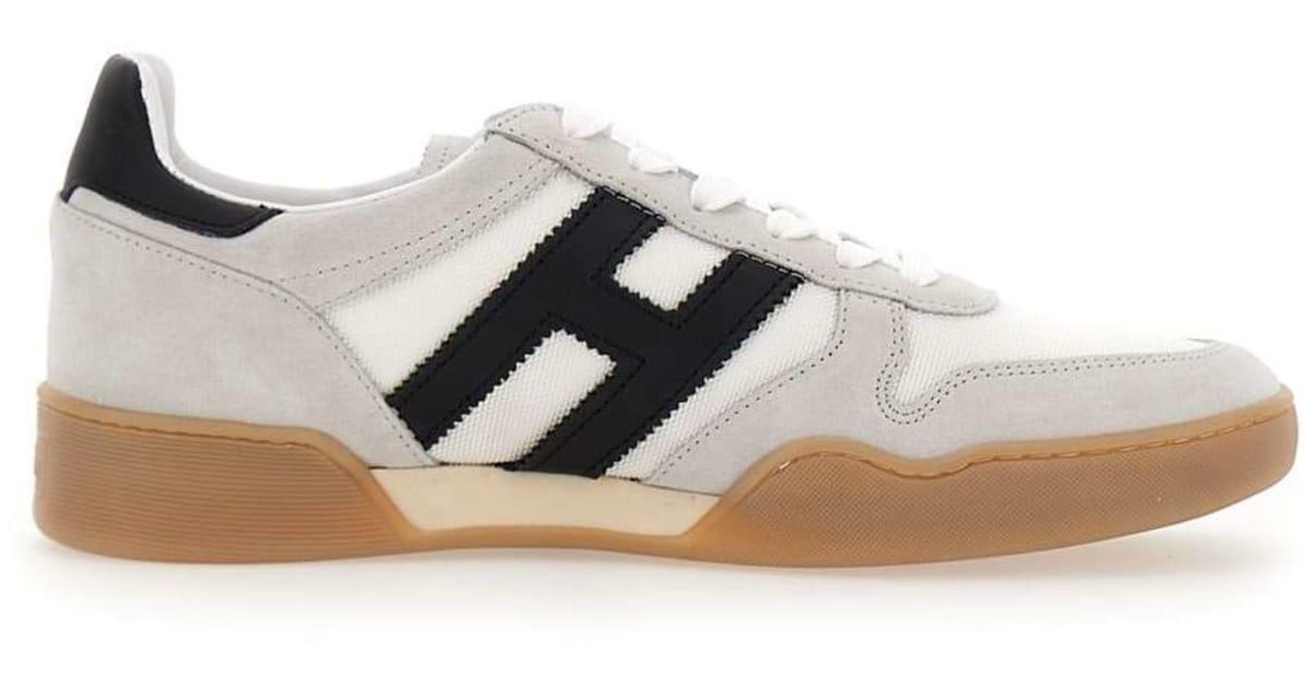 Hogan Suede Sneakers "h357" in White for Men | Lyst